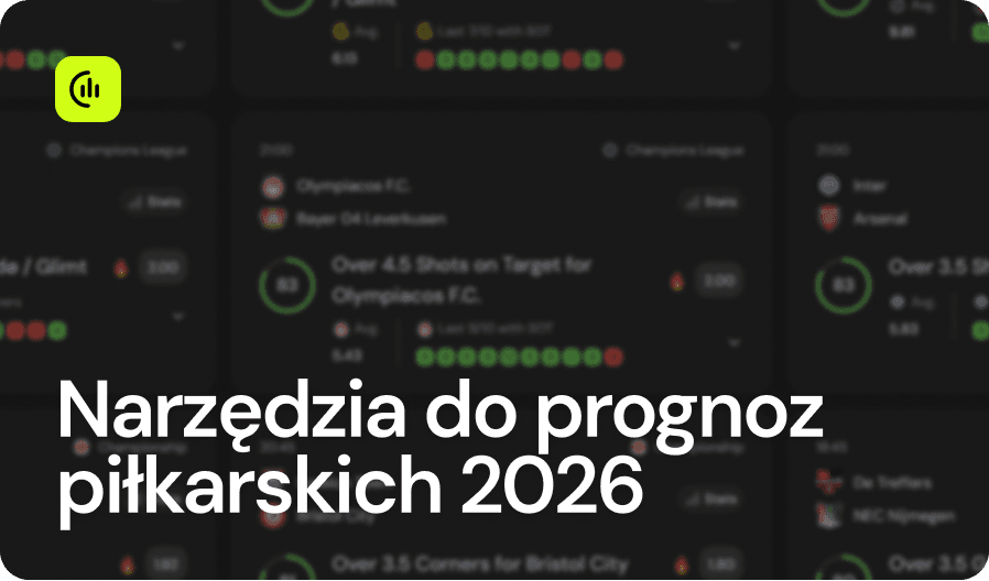 Narzędzia do prognoz piłkarskich 2026